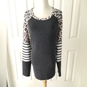 Adorable Long Sleeve Jersey XXL Cheetah Print